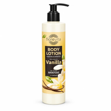 Body Lotion Vanilla 300ml | Ενυδατική Λοσιόν Σώματος με Άρωμα Βανίλια