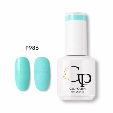 Ημιμόνιμο επαγγελματικό βερνίκι GP-P986 15ml (COOL WATER)