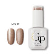 Ημιμόνιμο επαγγελματικό βερνίκι GP-MTX37 15ml (BROWN GALAXY)