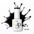 Ημιμόνιμο επαγγελματικό βερνίκι GP-BLACK 15ml