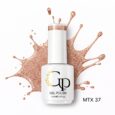 Ημιμόνιμο επαγγελματικό βερνίκι GP-MTX37 15ml (BROWN GALAXY)
