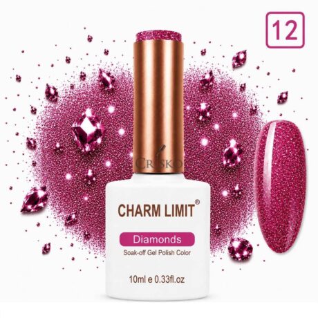 Ημιμόνιμο επαγγελματικό βερνίκι Diamonds 12 10ml