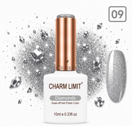 Ημιμόνιμο επαγγελματικό βερνίκι Diamonds 09 10ml