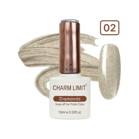 Ημιμόνιμο επαγγελματικό βερνίκι Diamonds 02 10ml