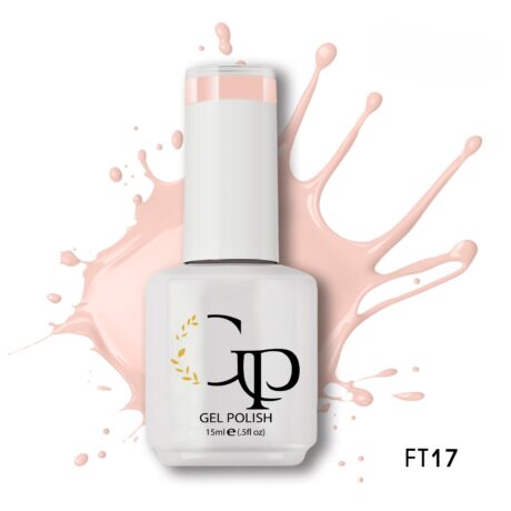 Ημιμόνιμο επαγγελματικό βερνίκι GP-F17 15ml (PINK IDOL)