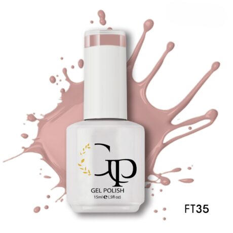 Ημιμόνιμο επαγγελματικό βερνίκι GP-FT35 15ml (SMOKE ON THE WATER)