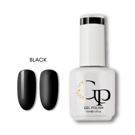 Ημιμόνιμο επαγγελματικό βερνίκι GP-BLACK 15ml