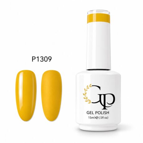 Ημιμόνιμο επαγγελματικό βερνίκι GP-P1309 15ml (YELLOW RIVER)