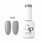 Ημιμόνιμο επαγγελματικό βερνίκι GP-P868 15ml (GREY STONER)