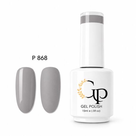 Ημιμόνιμο επαγγελματικό βερνίκι GP-P868 15ml (GREY STONER)