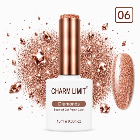 Ημιμόνιμο επαγγελματικό βερνίκι Diamonds 06 10ml