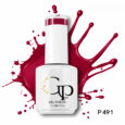 Ημιμόνιμο επαγγελματικό βερνίκι GP-P491 15ml (LUCIFER)