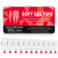 Soft gel tips medium oval