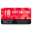 Soft gel tips medium oval